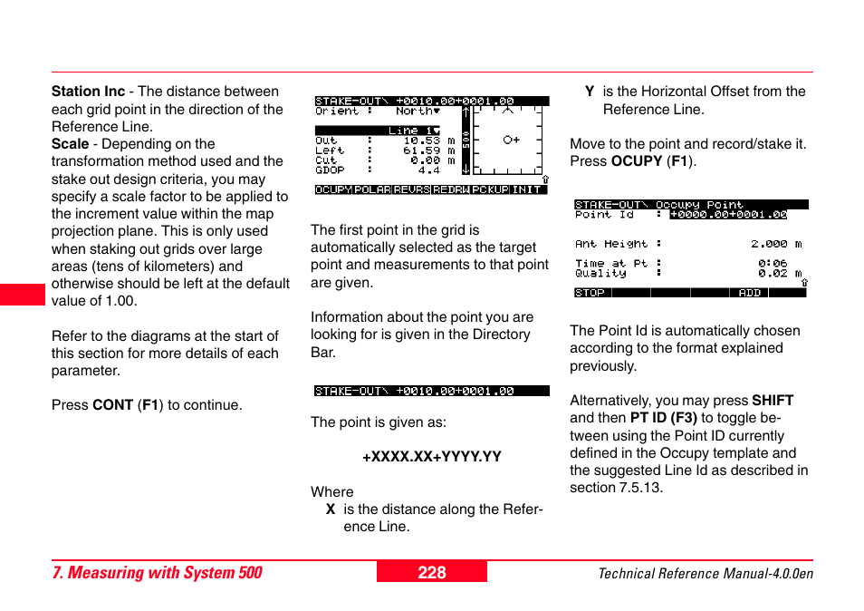 Leica Geosystems GPS System 500 - Technical Reference Manual User Manual | Page 228 / 391