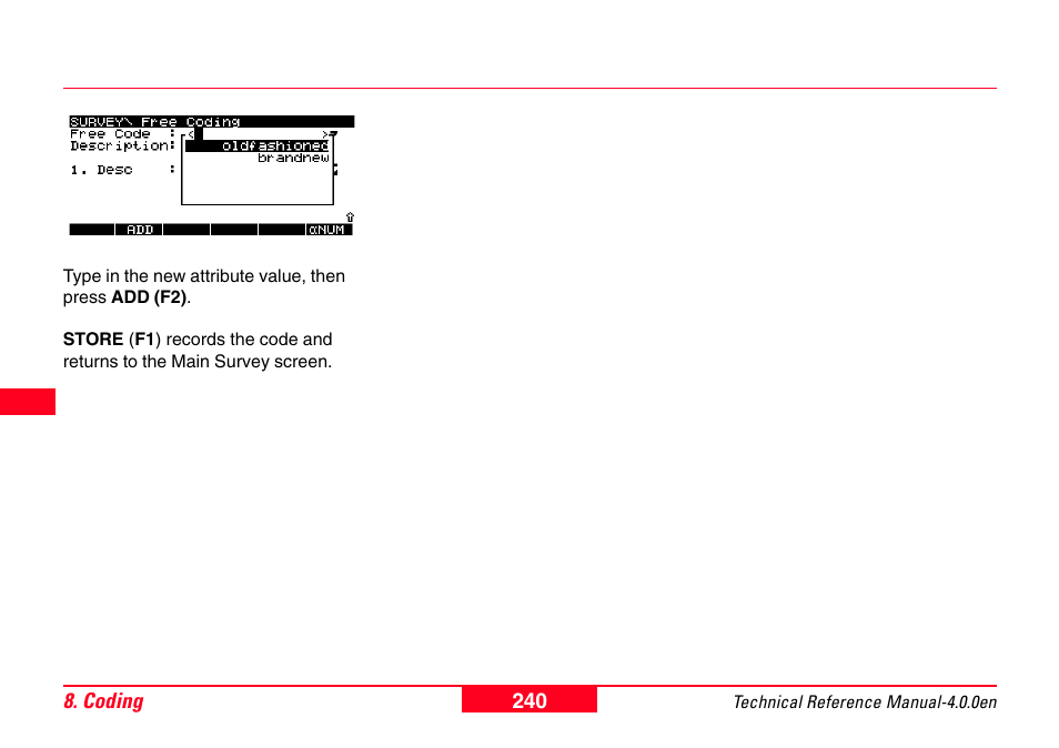 Leica Geosystems GPS System 500 - Technical Reference Manual User Manual | Page 240 / 391