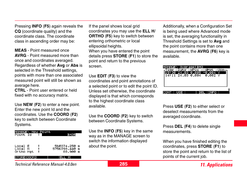 Leica Geosystems GPS System 500 - Technical Reference Manual User Manual | Page 285 / 391