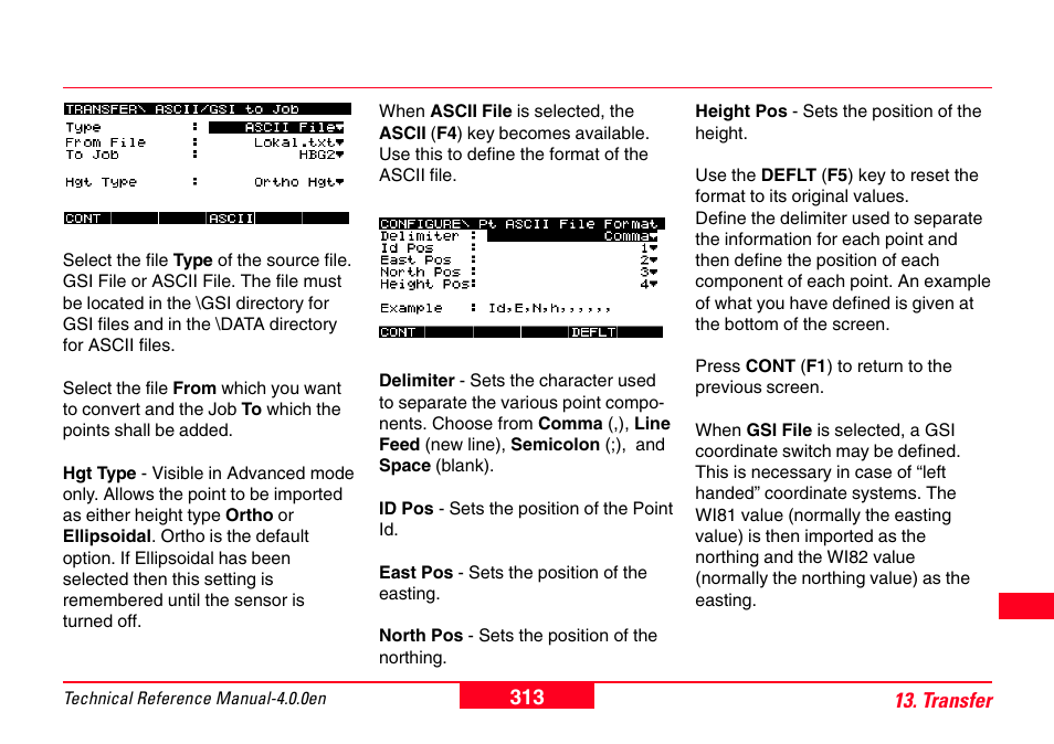 Leica Geosystems GPS System 500 - Technical Reference Manual User Manual | Page 313 / 391