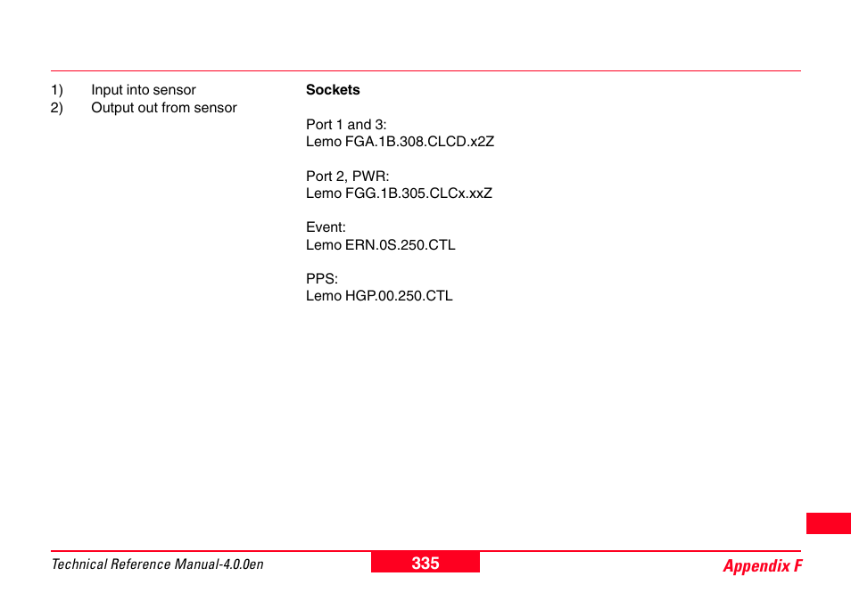 Leica Geosystems GPS System 500 - Technical Reference Manual User Manual | Page 335 / 391