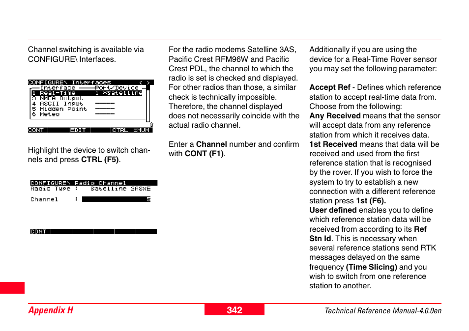 Leica Geosystems GPS System 500 - Technical Reference Manual User Manual | Page 342 / 391