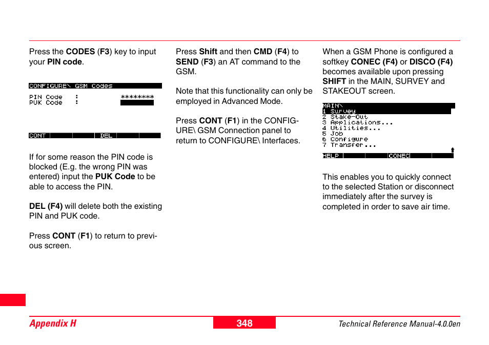Leica Geosystems GPS System 500 - Technical Reference Manual User Manual | Page 348 / 391