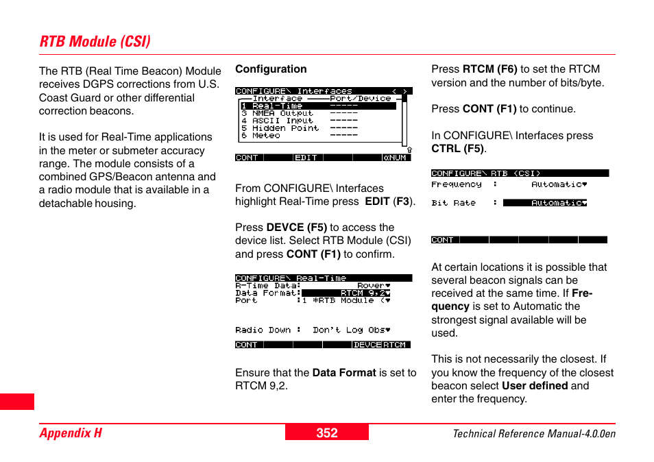 Rtb module (csi) | Leica Geosystems GPS System 500 - Technical Reference Manual User Manual | Page 352 / 391