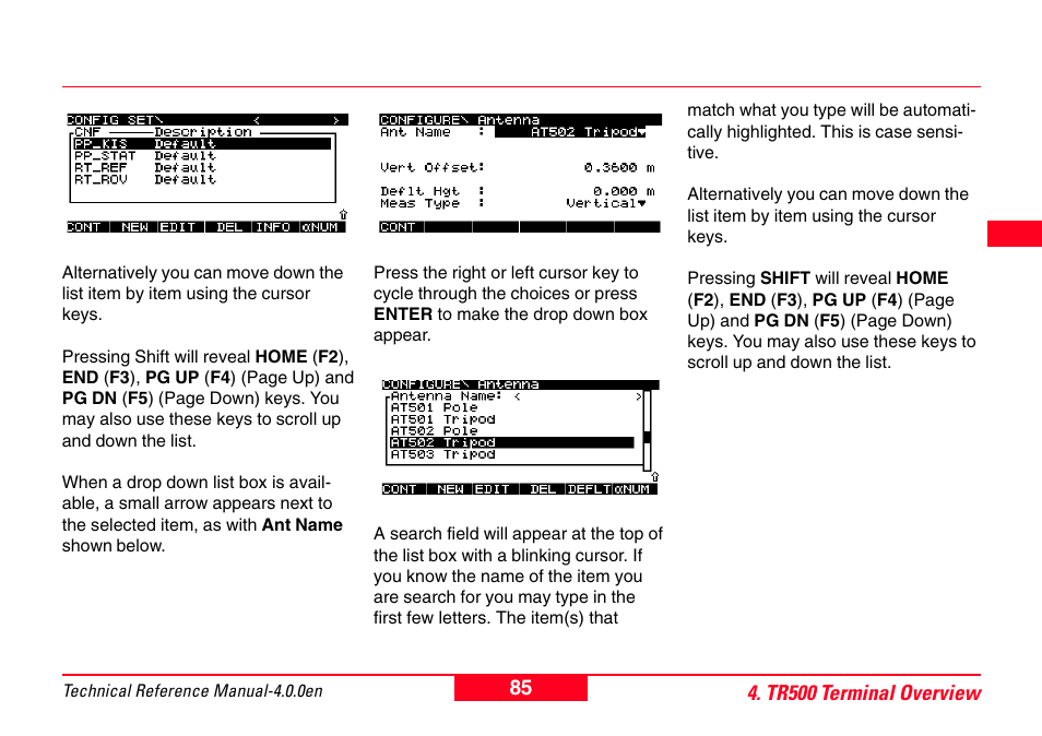 Leica Geosystems GPS System 500 - Technical Reference Manual User Manual | Page 85 / 391