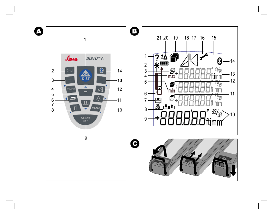 Leica Geosystems Leica DISTO A6 - User Manual User Manual | Page 2 / 16