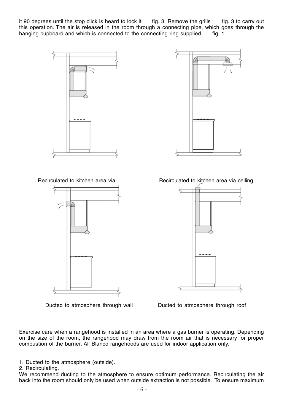 Blanco BRU7G User Manual | Page 6 / 11