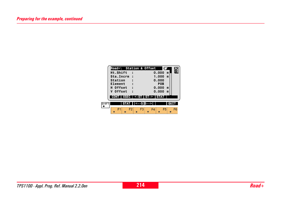 Road | Leica Geosystems TPS1100 Professional Series - Reference Manual User Manual | Page 214 / 272