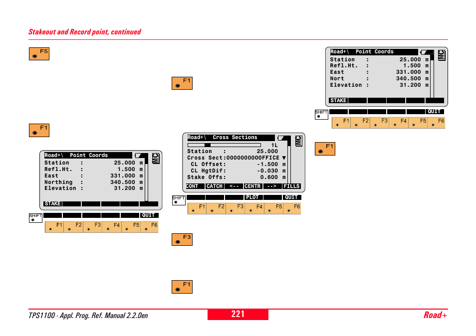 Road | Leica Geosystems TPS1100 Professional Series - Reference Manual User Manual | Page 221 / 272
