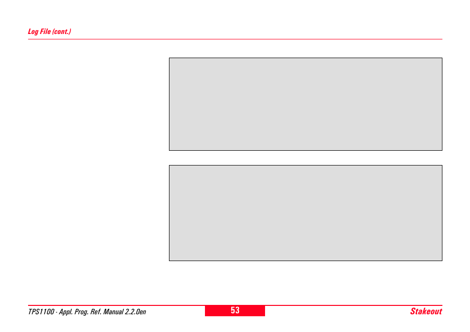 Stakeout | Leica Geosystems TPS1100 Professional Series - Reference Manual User Manual | Page 53 / 272