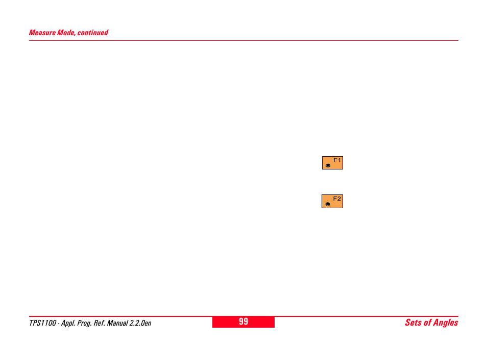 Leica Geosystems TPS1100 Professional Series - Reference Manual User Manual | Page 99 / 272