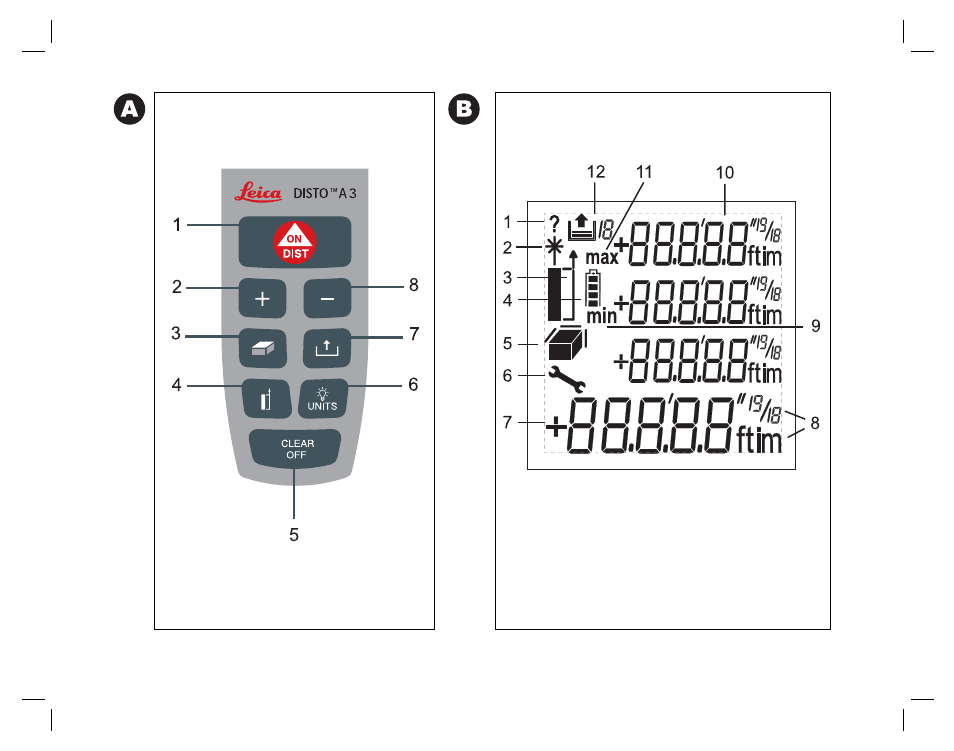Leica Geosystems Leica DISTO A3 User Manual | Page 2 / 10