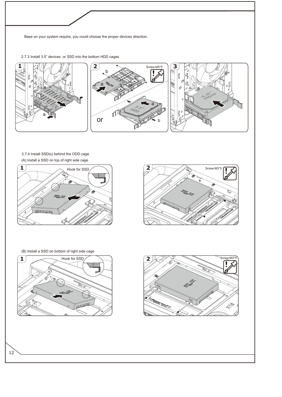 P-12 | Cooler Master COSMOS SE User Manual | Page 13 / 23