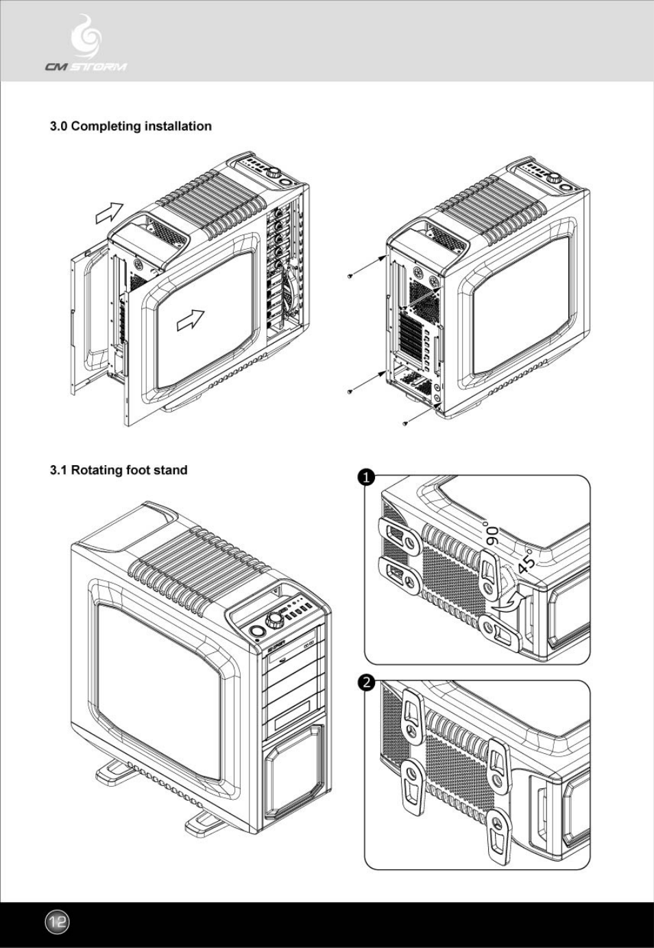 Cooler Master Sniper - Original User Manual | Page 13 / 20