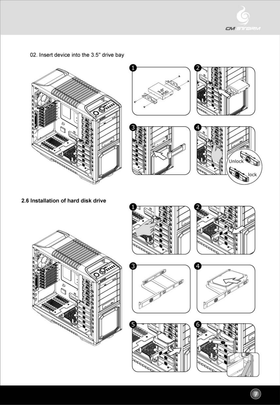 Cooler Master Sniper - Original User Manual | Page 8 / 20