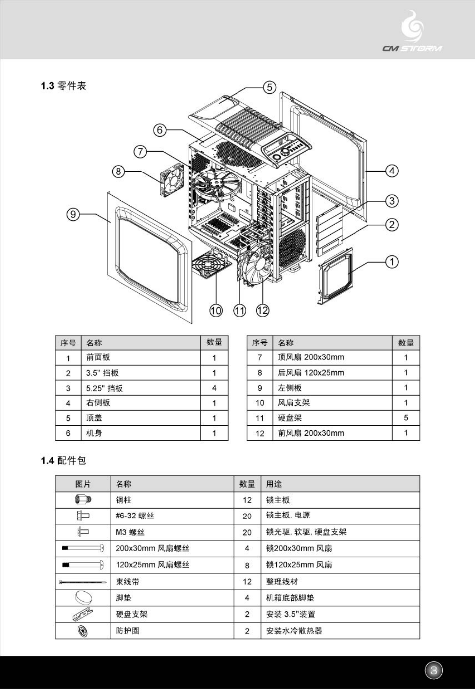 Cooler Master Sniper - Original User Manual | Page 4 / 21