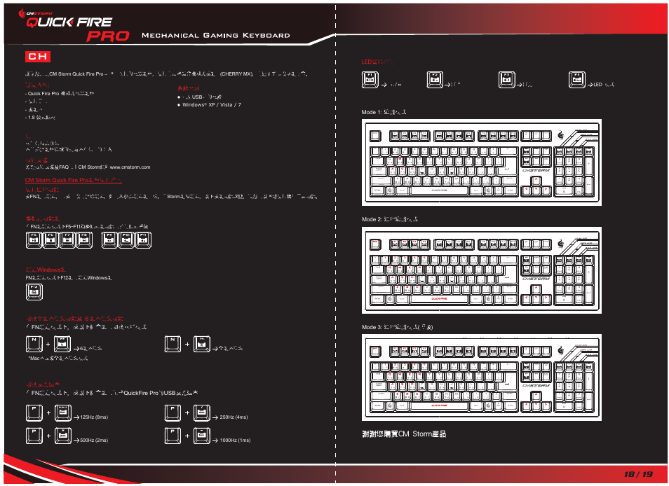 Cooler Master Quick Fire Pro User Manual | Page 11 / 12