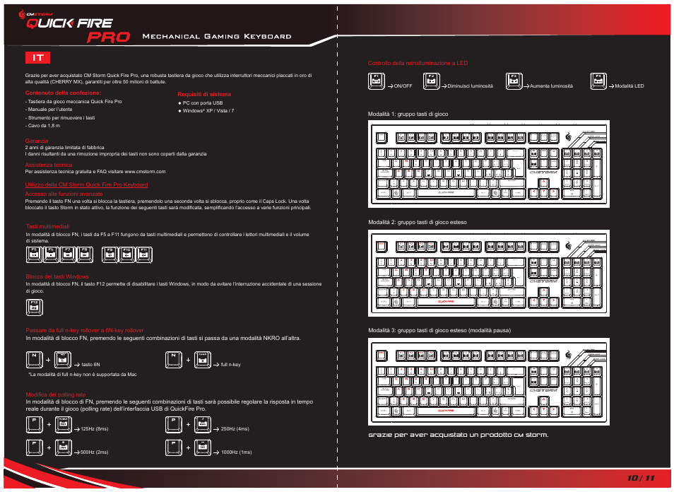Cooler Master Quick Fire Pro User Manual | Page 7 / 12