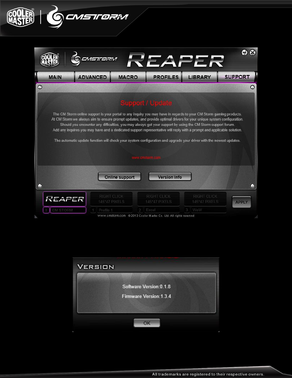 Cooler Master Reaper User Manual | Page 18 / 21