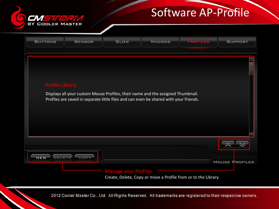 Software ap-profile | Cooler Master Recon User Manual | Page 18 / 18