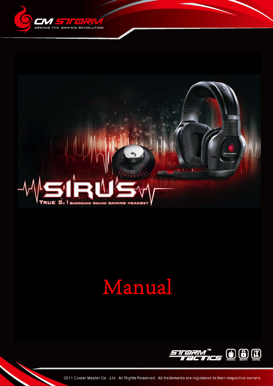 Cooler Master Sirus - 5.1 User Manual | 21 pages