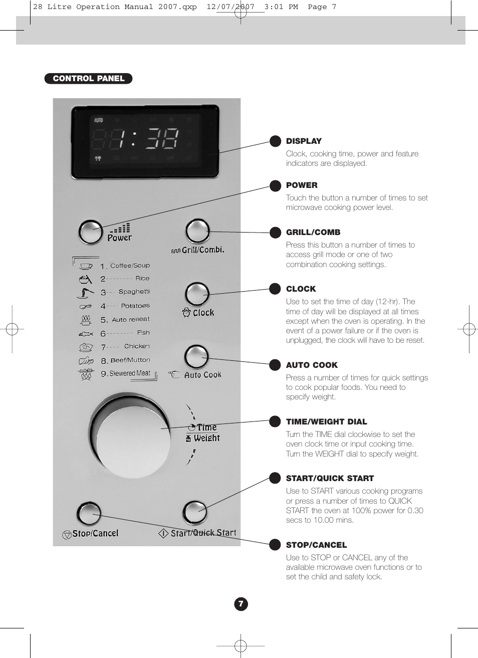 Blanco BMO280X User Manual | Page 7 / 12