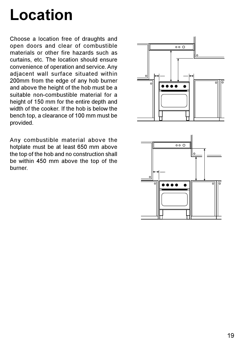 Location | Blanco BC 75 X User Manual | Page 19 / 28