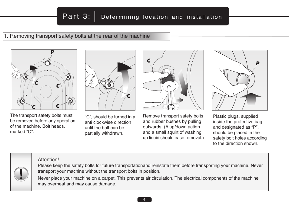 Blanco BFWM7 User Manual | Page 7 / 23