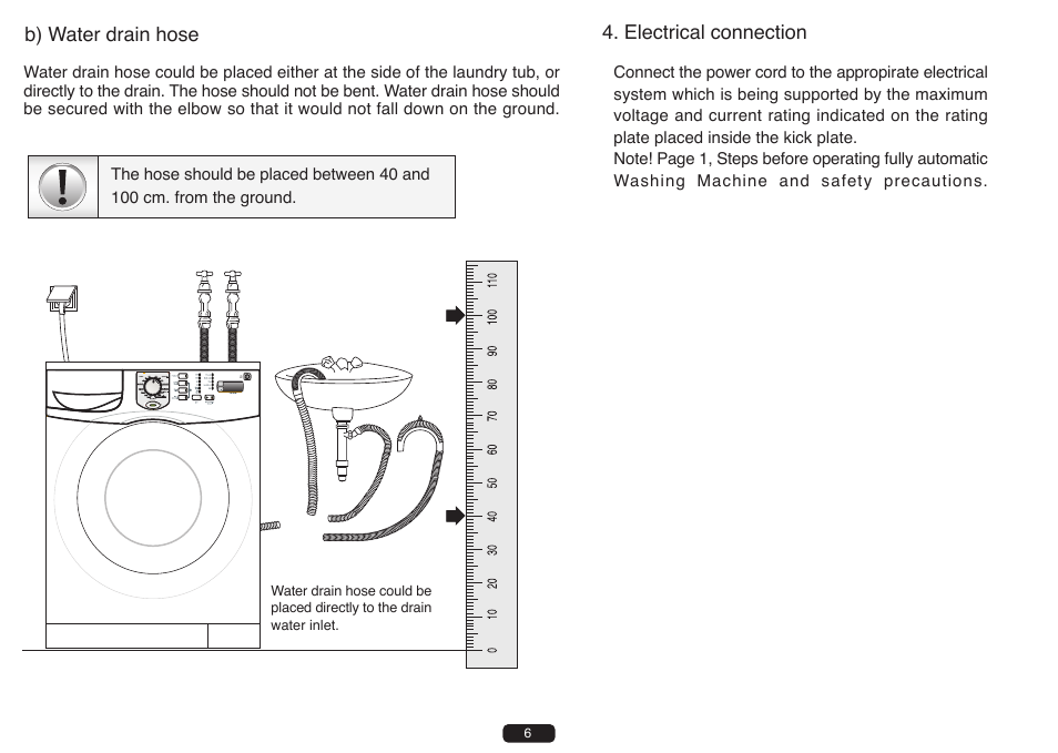 Blanco BFWM7 User Manual | Page 9 / 23