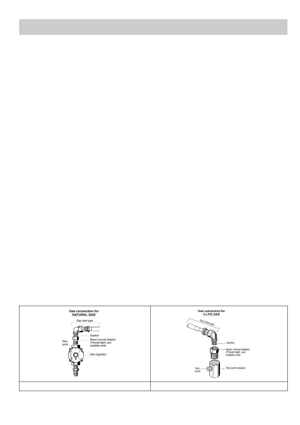 Installation | Blanco BCGC74 - BCGC52 User Manual | Page 7 / 15