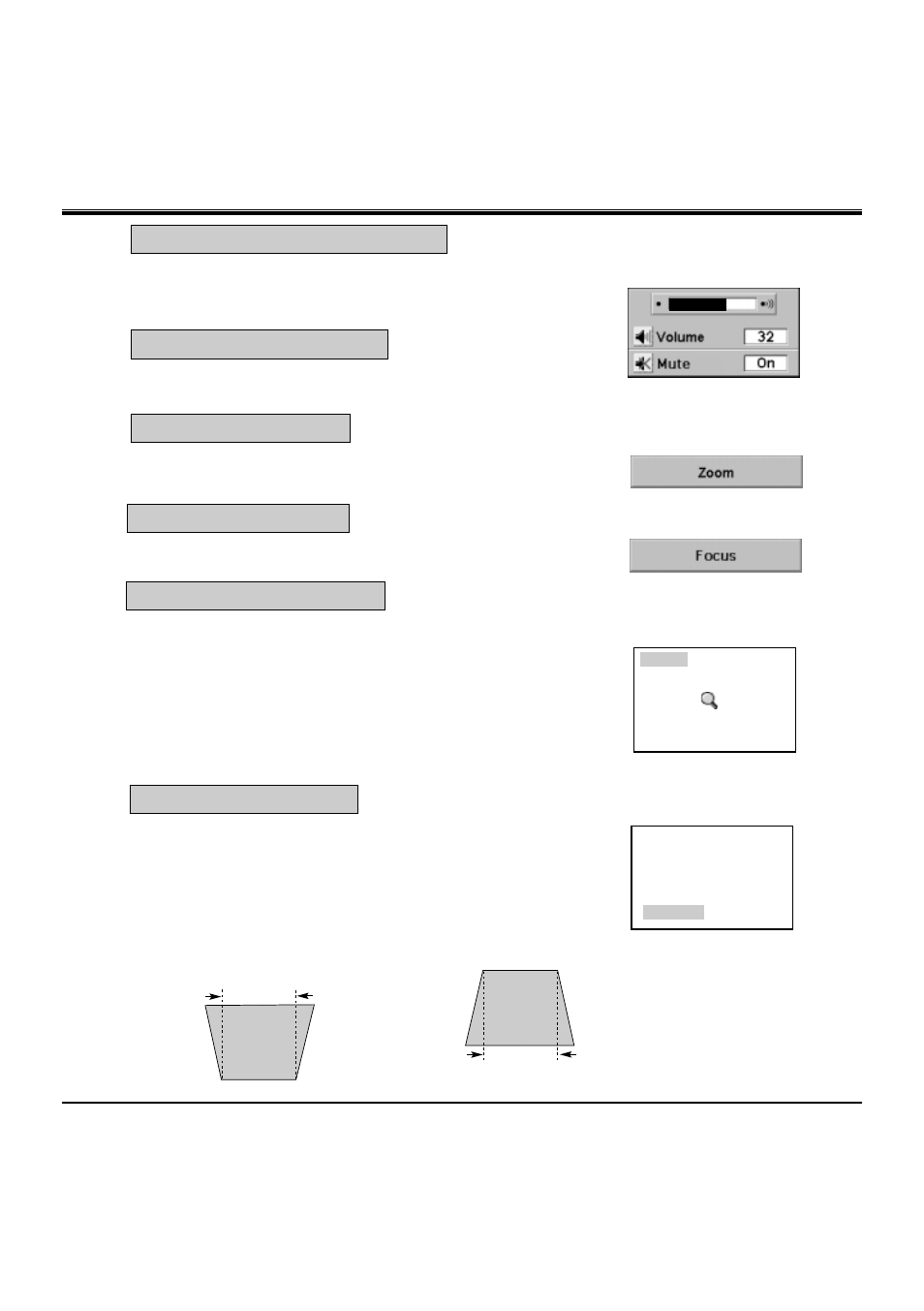 Digital zoom function, Keystone function | BOXLIGHT MP-36t User Manual | Page 28 / 54