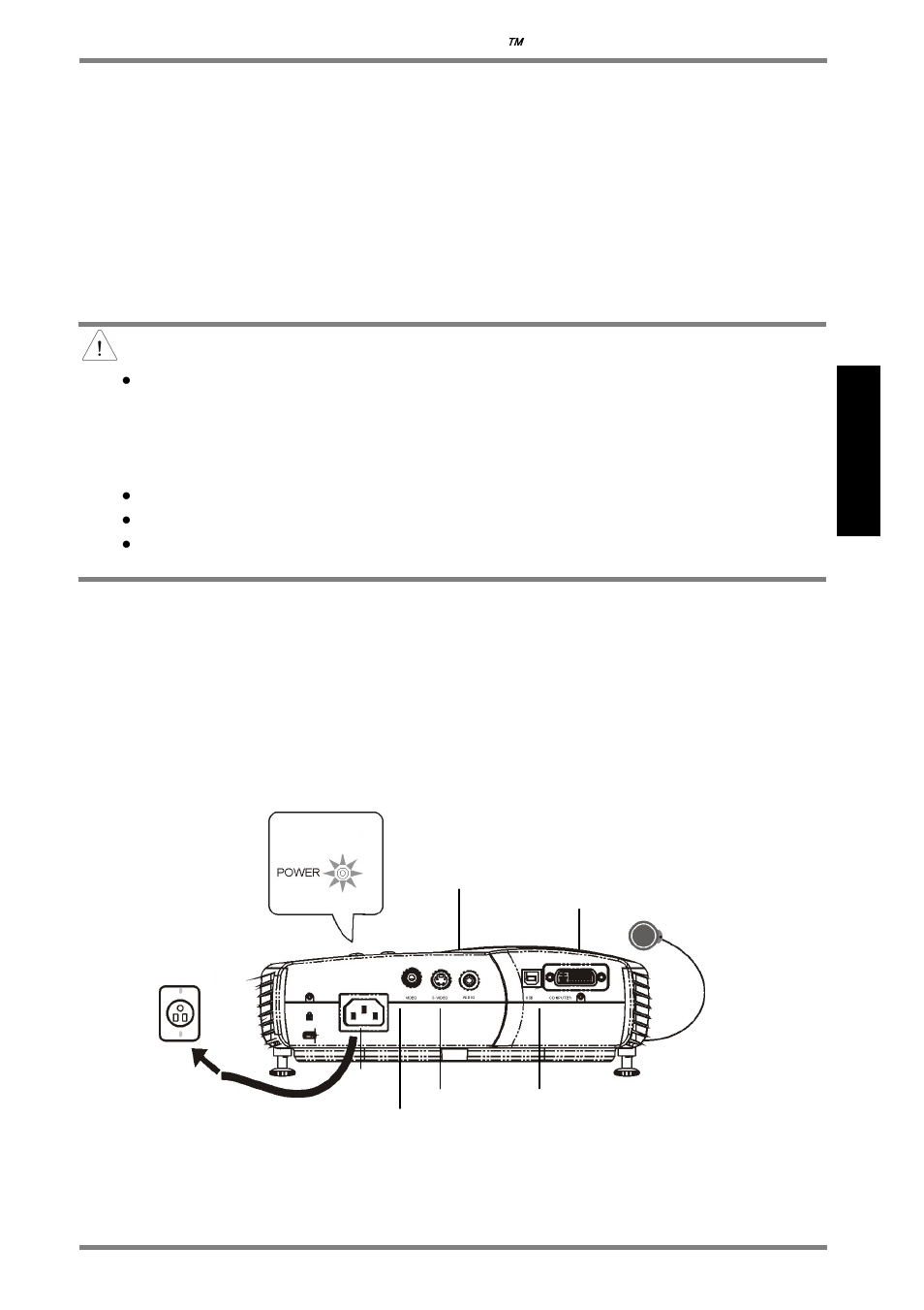 Installation steps, Getting started, Connecting the projector | BOXLIGHT DLP User Manual | Page 13 / 37