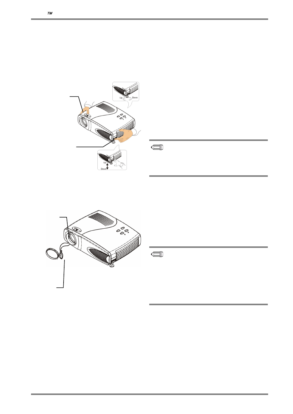 Adjustment | BOXLIGHT DLP User Manual | Page 16 / 37