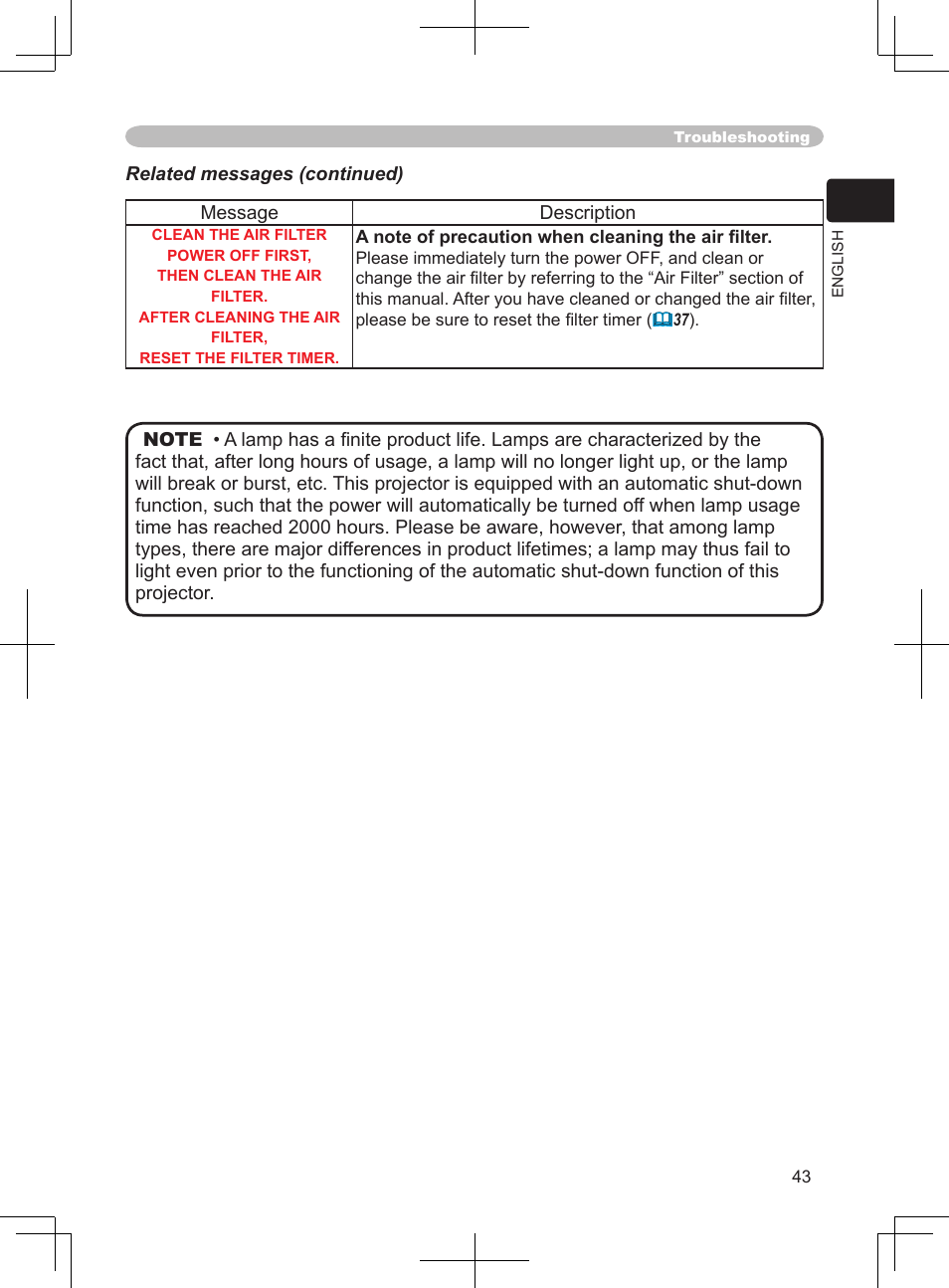 BOXLIGHT CP-324i User Manual | Page 43 / 49