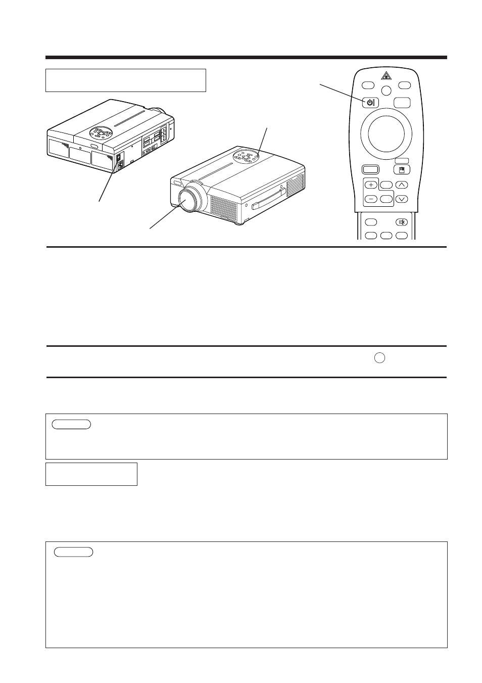 Basic operations (continued), Turning off the power plug & play, Attach the lens cap | BOXLIGHT MP-650i User Manual | Page 14 / 144
