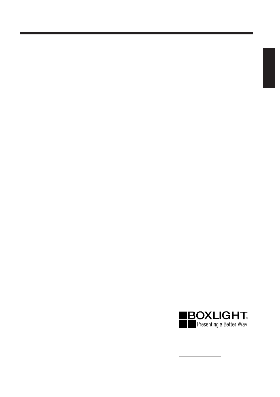 About the warranty and after-service | BOXLIGHT MP-650i User Manual | Page 35 / 144