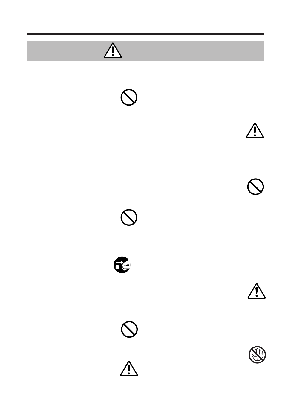 Vorsicht | BOXLIGHT MP-650i User Manual | Page 42 / 144