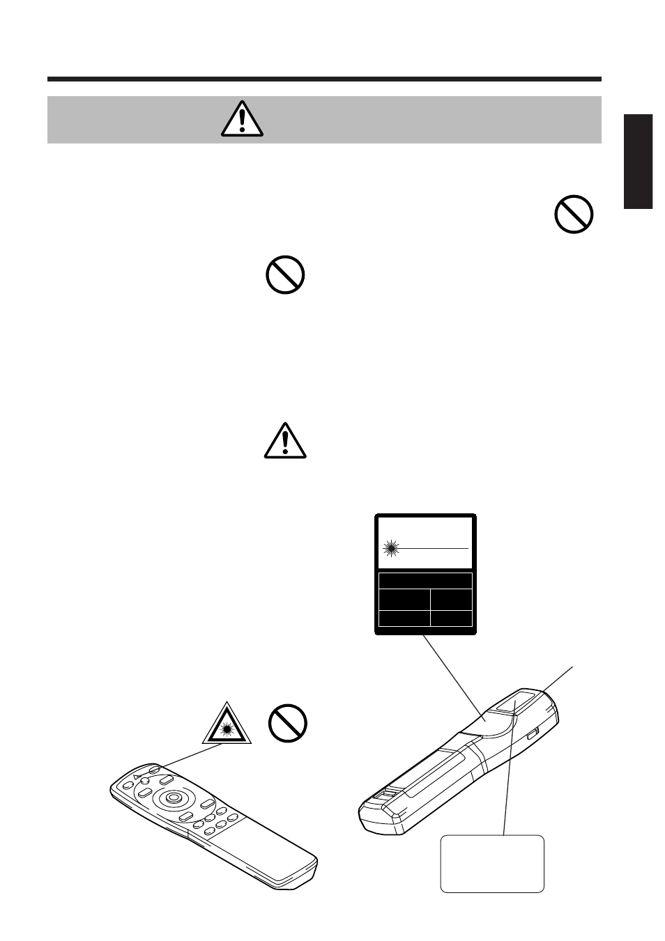 Warning | BOXLIGHT MP-650i User Manual | Page 5 / 144