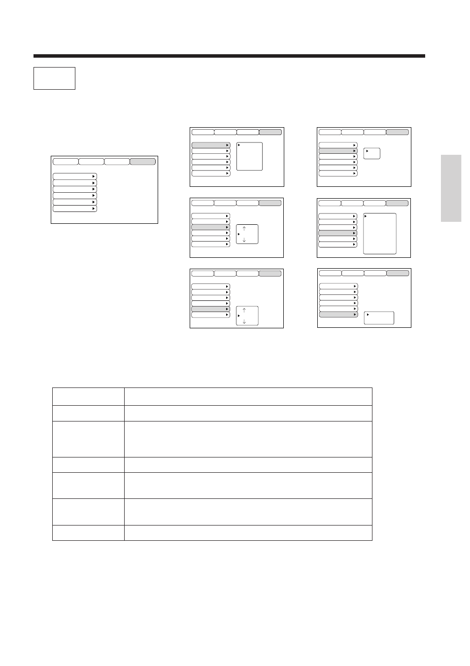 Einstellungen und funktionen (fortsetzung) | BOXLIGHT MP-650i User Manual | Page 57 / 144