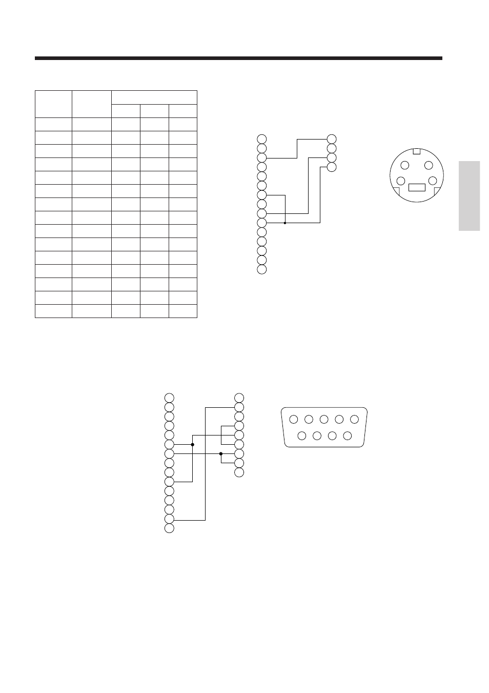 Anschluß an die steuersignalbuchse (fortsetzung), Steuersignalbuchse (control) | BOXLIGHT MP-650i User Manual | Page 63 / 144