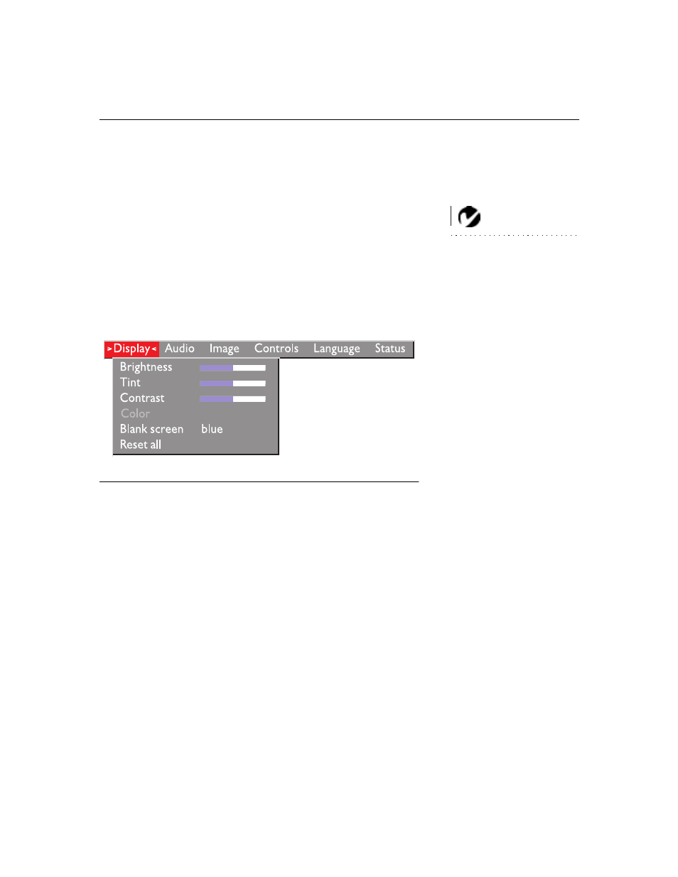 Heading2 - using the on-screen menus, Using the on-screen menus | BOXLIGHT CD-40m User Manual | Page 24 / 61