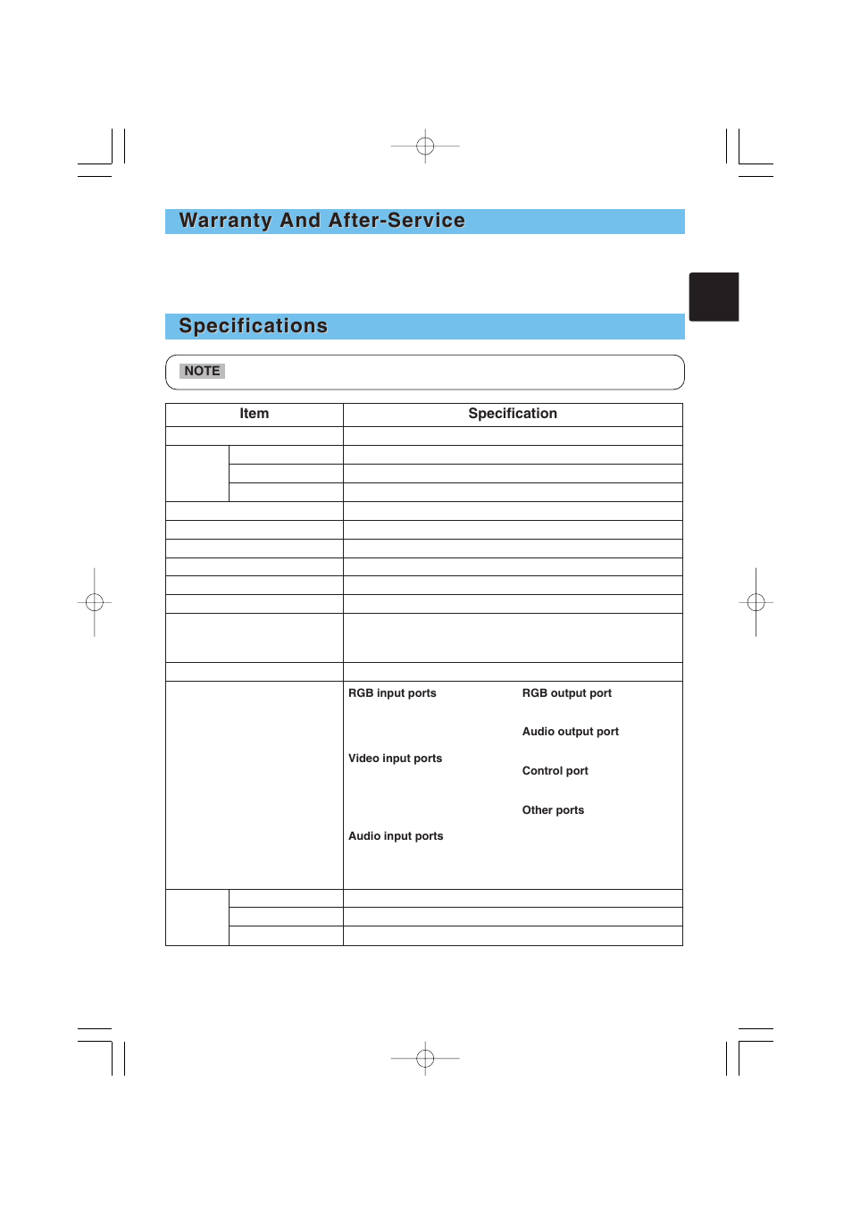 BOXLIGHT MP-57i User Manual | Page 48 / 48