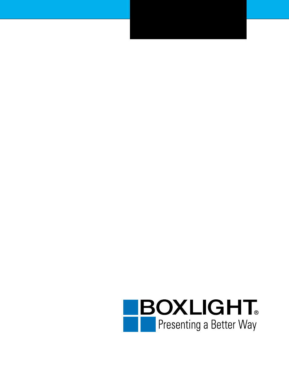 BOXLIGHT MP-37t User Manual | 54 pages