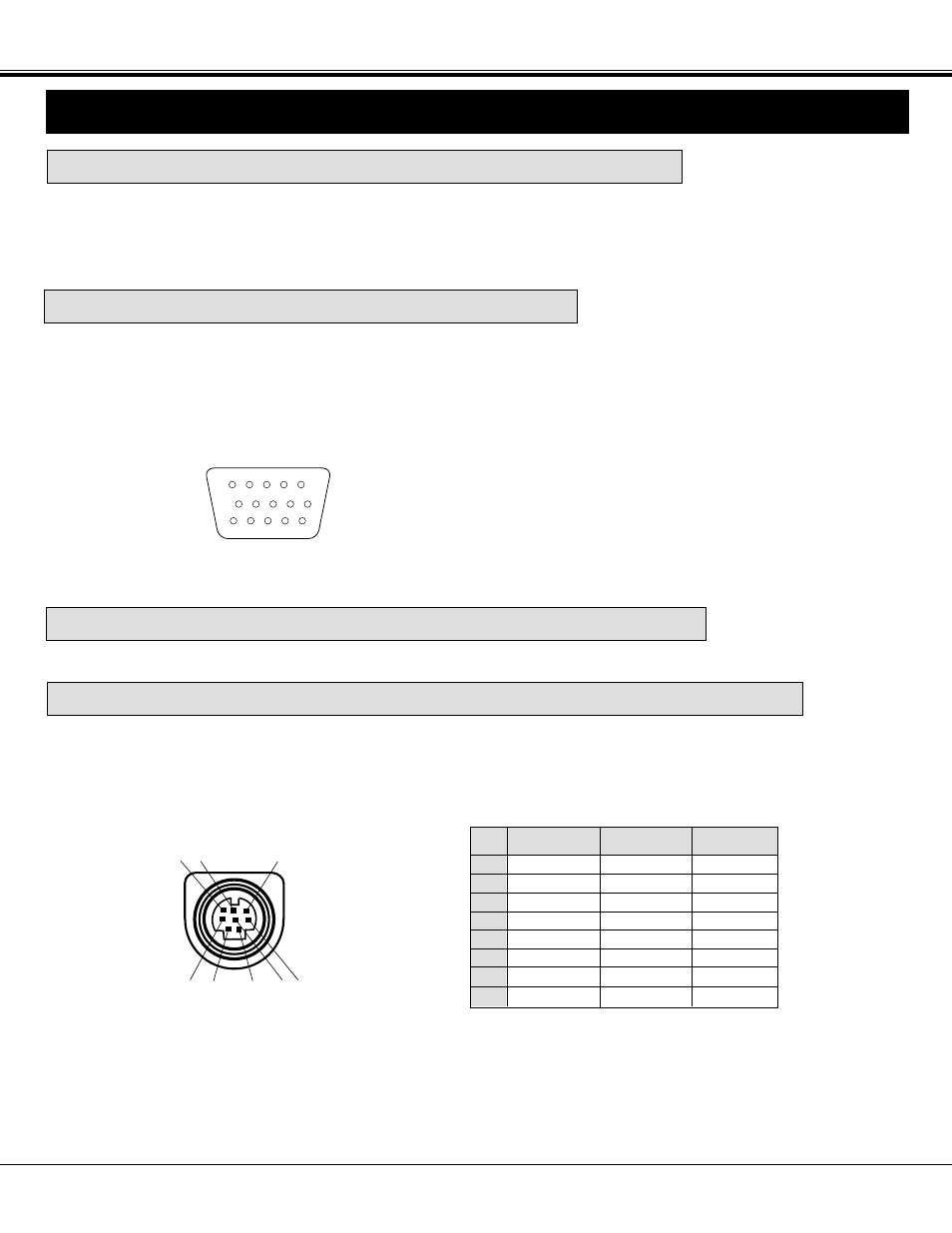 Connecting the computer, Connecting to the monitor output terminal | BOXLIGHT MP-37t User Manual | Page 11 / 54