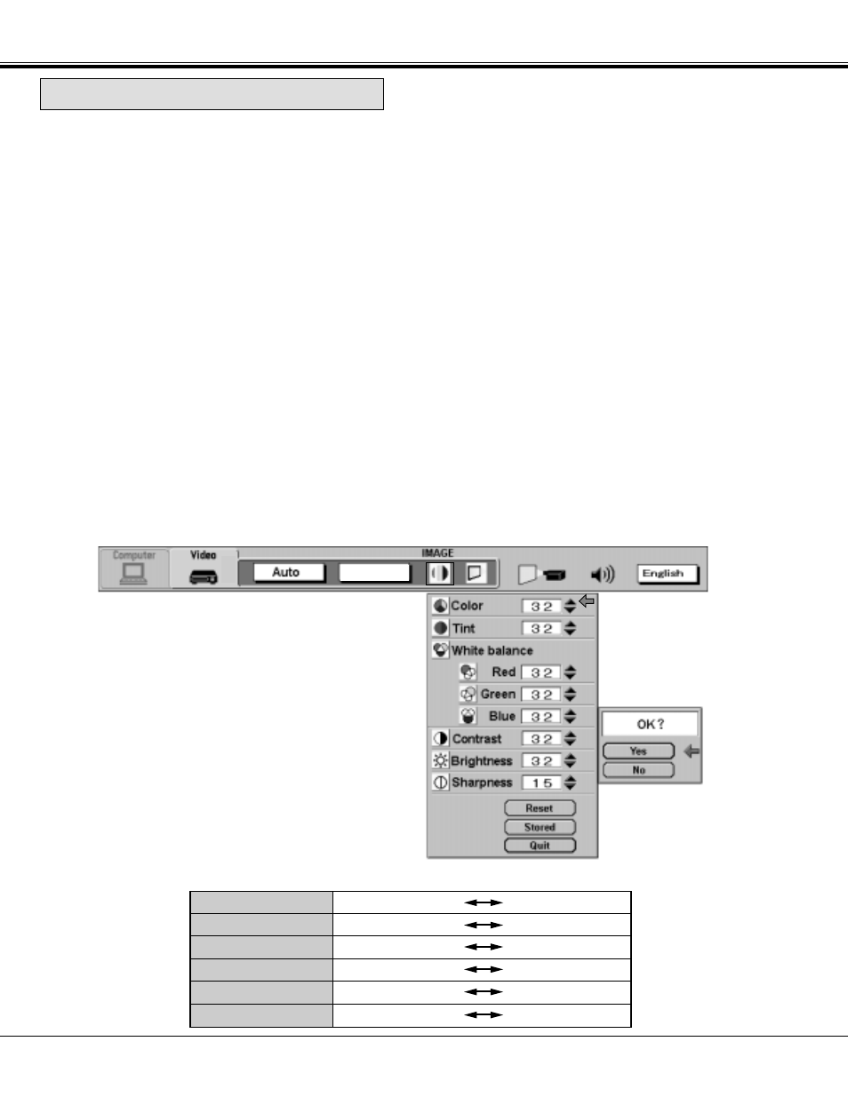 Picture image adjustment | BOXLIGHT MP-37t User Manual | Page 34 / 54