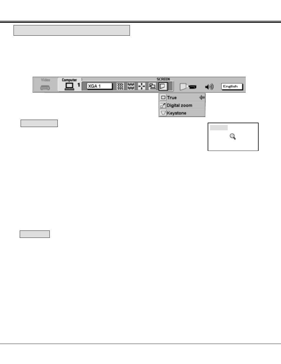 Picture screen adjustment | BOXLIGHT MP-37t User Manual | Page 45 / 54