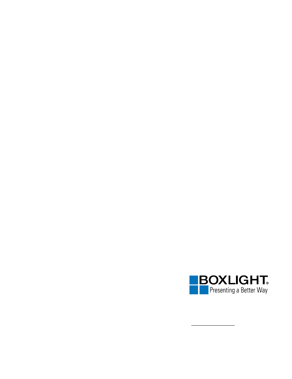 BOXLIGHT MP-37t User Manual | Page 54 / 54
