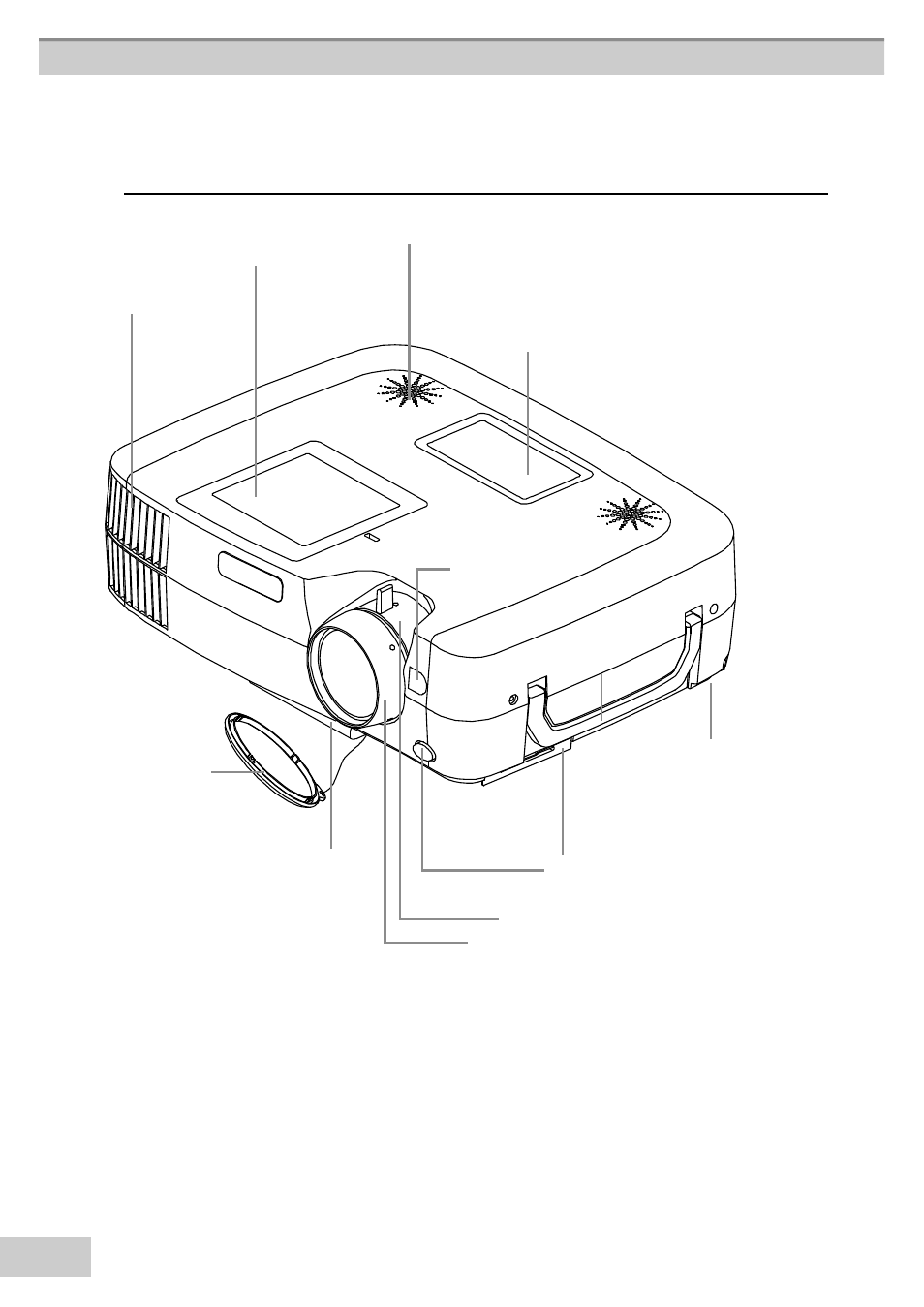 Names and function of each part | BOXLIGHT MP63e User Manual | Page 12 / 58