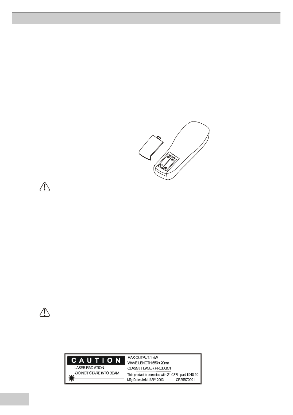 Inserting the batteries | BOXLIGHT MP63e User Manual | Page 20 / 58