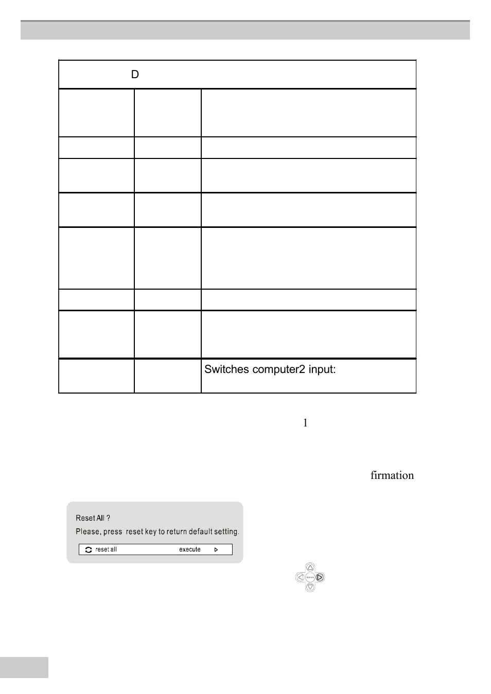 K on if th, E pr, Ojector is left in blan | K mode for mor, E than 15 min, Utes, th, E scr | BOXLIGHT MP63e User Manual | Page 42 / 58